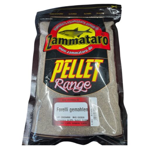 Zammataro Pellet Range Forelli gemahlen