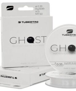 Tubertini Schnur fluorocarbon Ghost Clear 50 Meter