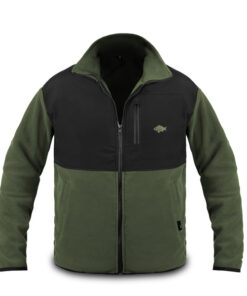 Delphin Fleecejacke mit Twin Reißverschluss