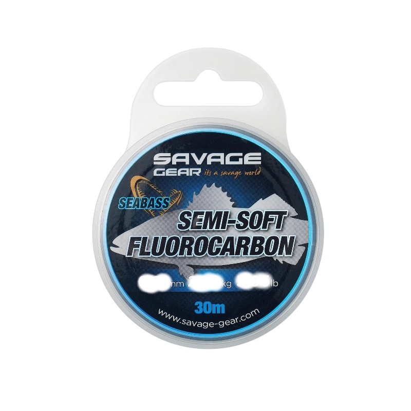 Savage Gear Schnur Semisoft Fluorocarbon Seabass