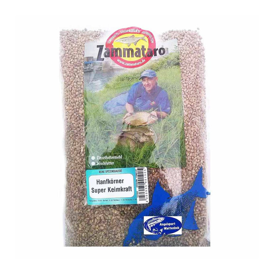 Zammataro Futter, Hanfkörner