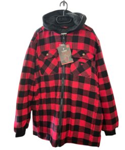 Fladen Hoody/Jacke Forest Thermal rot/schwarz
