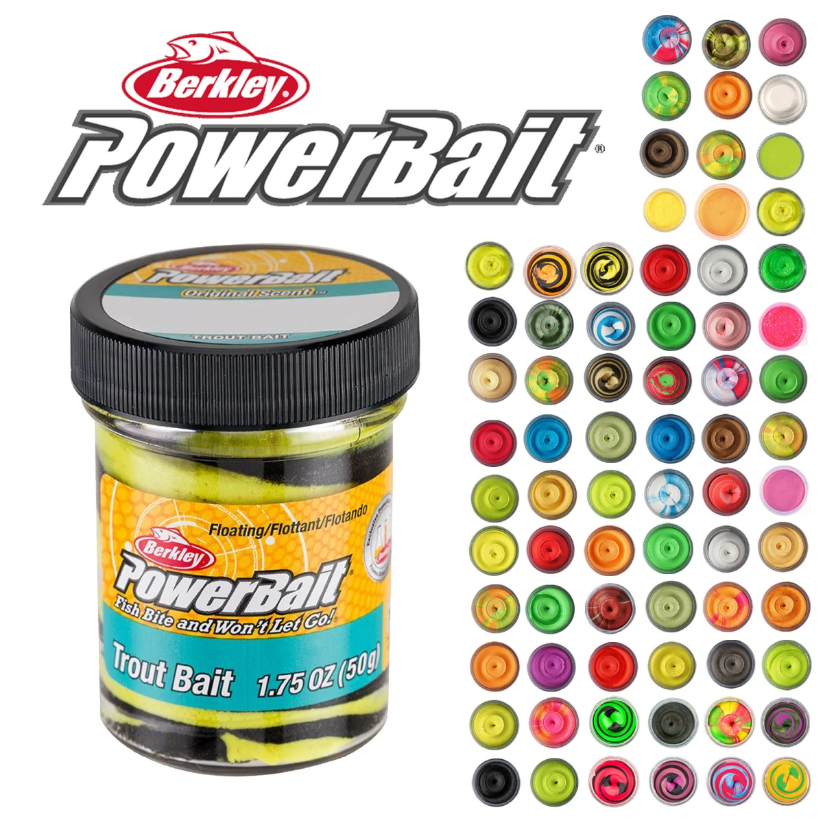 Berkley PowerBait Forellenteig - Frei von Plastik-Glitzer!
